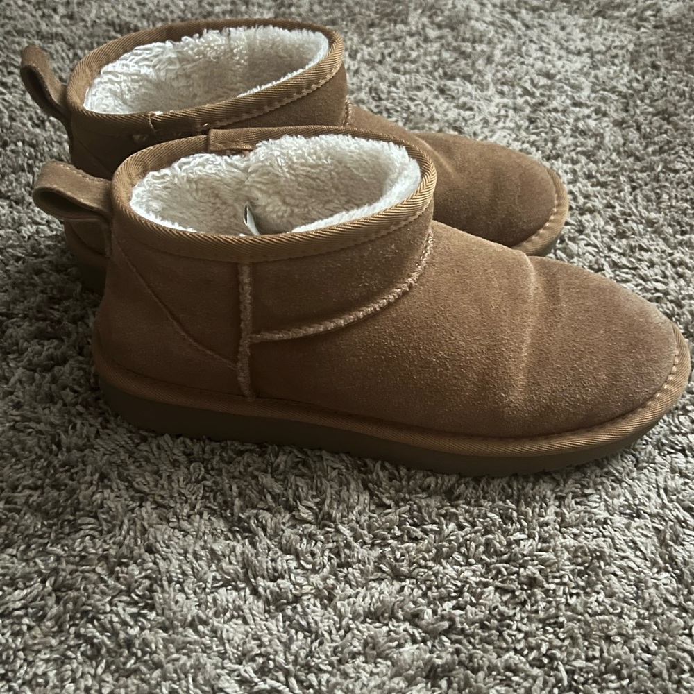Warm Brown Slip Ons